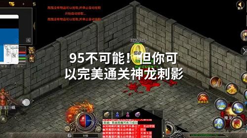 95不可能！但你可以完美通关神龙刺影