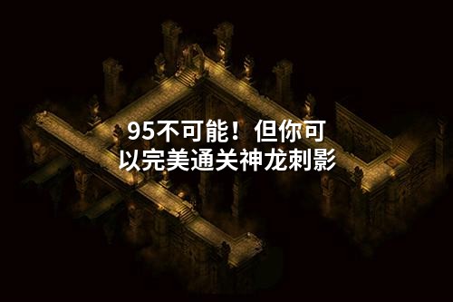 95不可能！但你可以完美通关神龙刺影