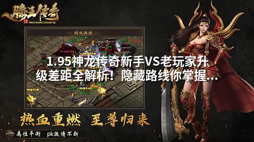 1.95神龙传奇新手VS老玩家升级差距全解析！隐藏路线你掌握了吗？
