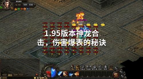 1.95版本神龙合击，伤害爆表的秘诀