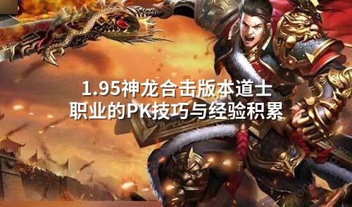1.95神龙合击版本道士职业的PK技巧与经验积累